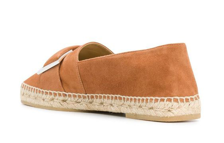 (W) SERGIO ROSSI Velvet Sneakers 'Brown' 圖 3