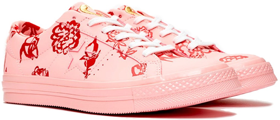 (W) 虾 x Converse One Star 低帮‘粉色’ 563838C Lookbook (W) 虾 x Converse One Star 低帮‘粉色’ 563838C