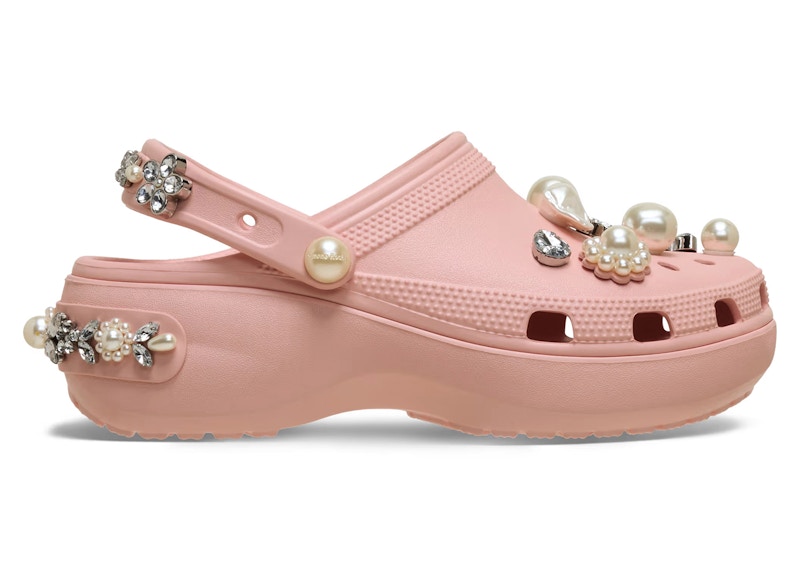 (Women) Simone Rocha x Crocs Classic Platform Clog Pink Rose 211798-6SR