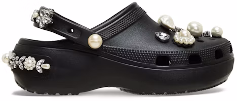 (Women) Simone Rocha x Crocs Classic Platform Clog Black 211798-001 (Women) Simone Rocha x Crocs Classic Platform Clog Black 211798-001