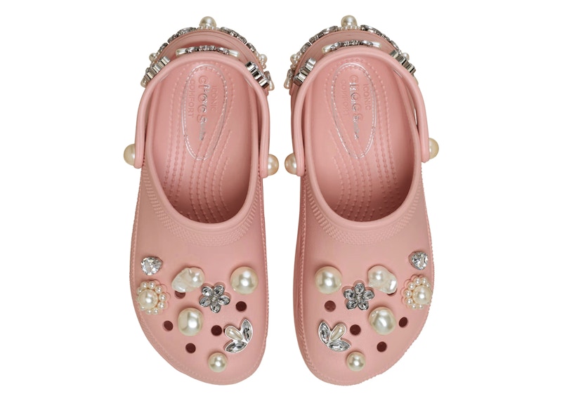 Order (W) 시몬 로샤 x 크록스 클래식 플랫폼 클로그 핑크 로즈 211798-6SR