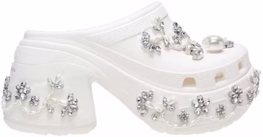 (W) Simone Rocha x Crocs Sirena Clog 'Blanco' 210142-0WV Order (W) Simone Rocha x Crocs Sirena Clog 'Blanco' 210142-0WV