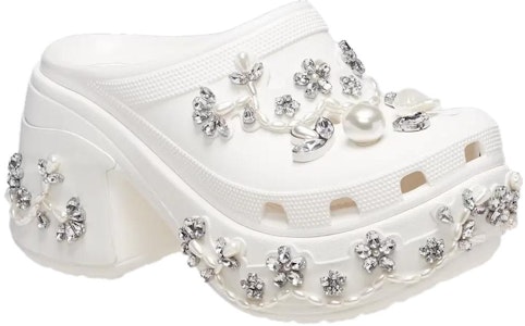 (W) 시몬 로샤 x 크록스 사이렌 클로그 '화이트' 210142-0WV Lookbook (W) 시몬 로샤 x 크록스 사이렌 클로그 '화이트' 210142-0WV