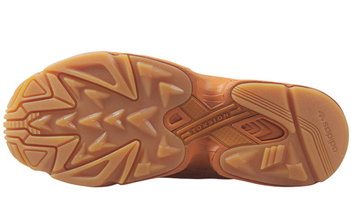 Shop adidas originals Yung-1 減震防滑耐磨 低筒 老爹鞋 男女同款 棕色