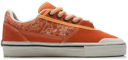 Steven Harrington x LiNing李宁 防滑耐磨 低帮 板鞋 女款 熱帶橙 Order Steven Harrington x LiNing李宁 防滑耐磨 低帮 板鞋 女款 熱帶橙