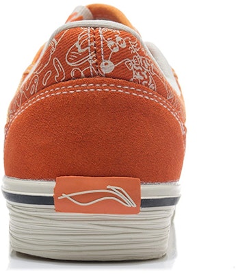 (Women) Li-Ning Skate Shoes x STEVEN HARINGTON 'Orange White' AECR106-1 Shop (Women) Li-Ning Skate Shoes x STEVEN HARINGTON 'Orange White' AECR106-1