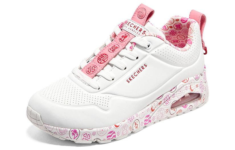 Order (W) Skechers 2023 CNY Tahun Kelinci Uno 'Putih Pink' 896164-WPK