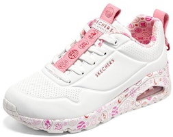 Skechers 2023農曆新年 減震防滑 低筒 運動休閒鞋 女款 白粉色 Order Skechers 2023農曆新年 減震防滑 低筒 運動休閒鞋 女款 白粉色