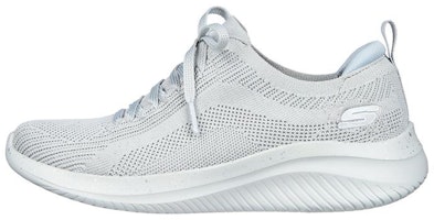 (Women) Skechers 3.0 'Grey Silver Slip-On' 149865-GYSL (Women) Skechers 3.0 'Grey Silver Slip-On' 149865-GYSL