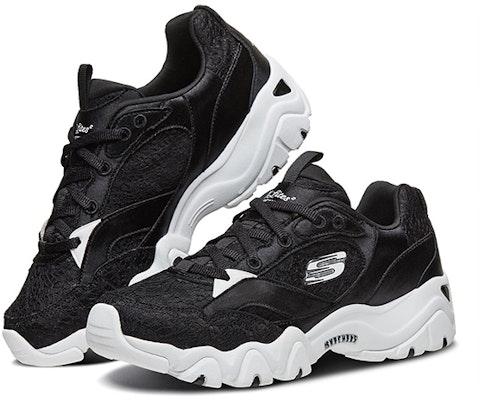 Skechers 低筒老爹鞋 女款 黑白 Lookbook Skechers 低筒老爹鞋 女款 黑白