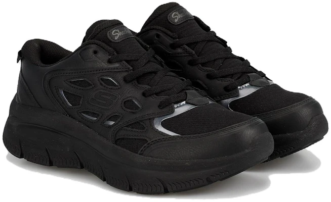 (W) Skechers 舒适拜达休闲鞋 158584-BBK Lookbook (W) Skechers 舒适拜达休闲鞋 158584-BBK