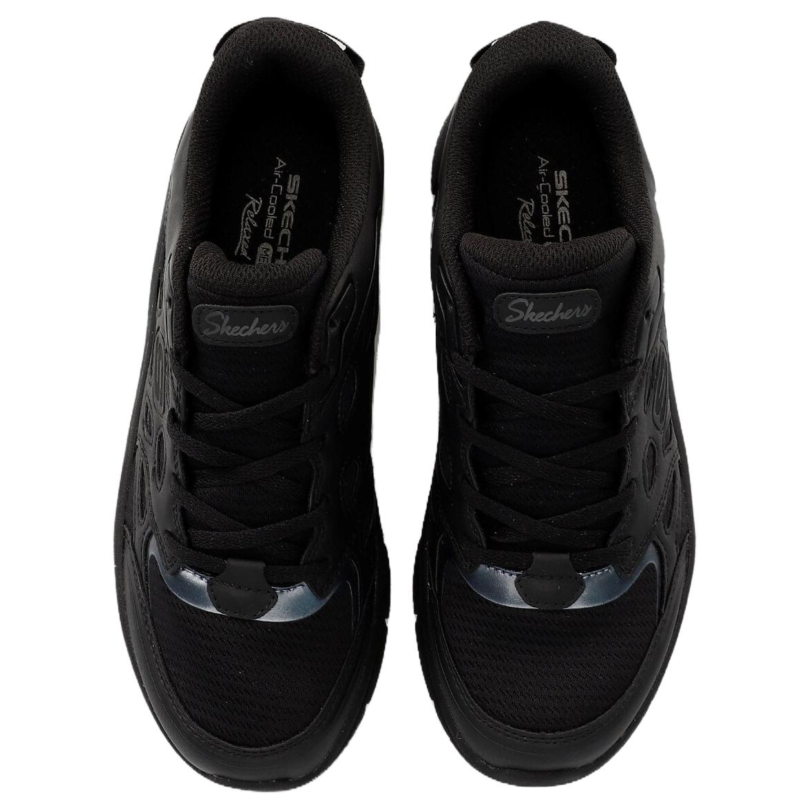 Shop (W) Skechers 舒适拜达休闲鞋 158584-BBK