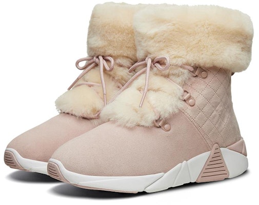 Skechers A - Line 耐磨保暖雪地靴 女款 粉紅色 Lookbook Skechers A - Line 耐磨保暖雪地靴 女款 粉紅色