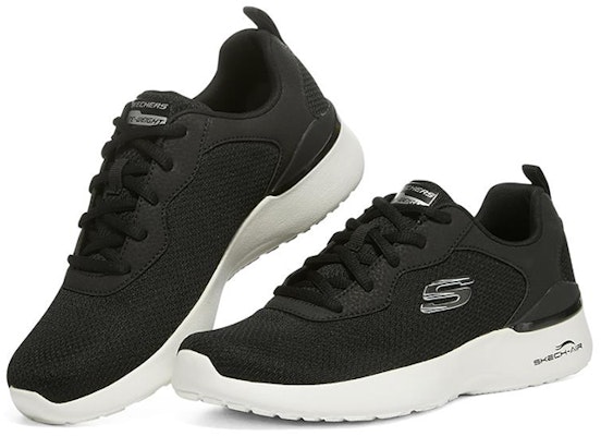 (W) Skechers Air Dynamight 'Hitam' 149346-BKW Lookbook (W) Skechers Air Dynamight 'Hitam' 149346-BKW