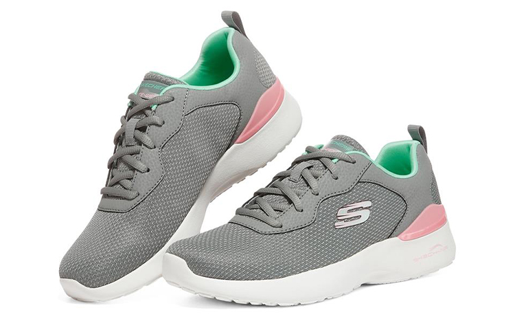 Lookbook (W) Skechers Air Dynamight Lage Sneakers Grijs 149346-GYMN