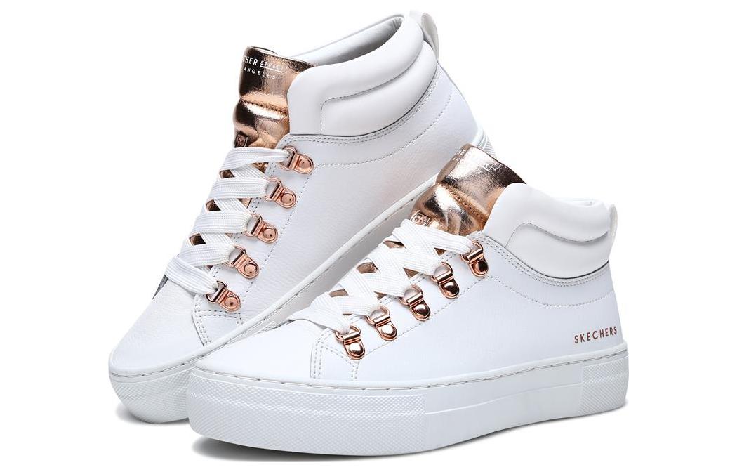 Lookbook (W) Skechers Alba Hautes ''Blanc'' 73871-WHT