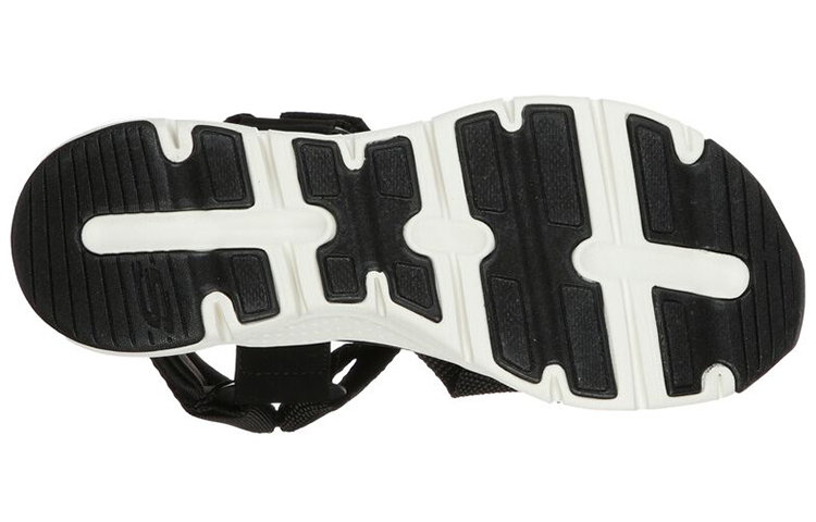 Shop (W) Skechers Arch Fit-Casual Retro 'Sandal Sukan Hitam' 119237-BLK