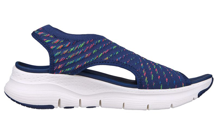 (W) Skechers Arch Fit-Catchy Wave 'Blue Multicolor' 圖 2