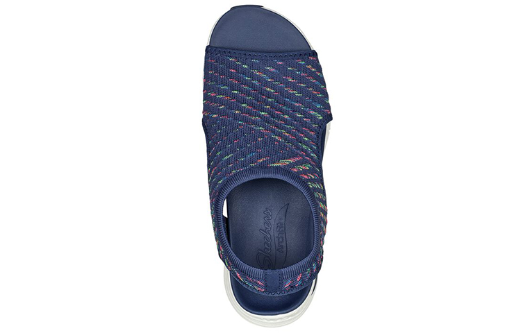 (W) Skechers Arch Fit-Catchy Wave 'Blue Multicolor' 圖 4