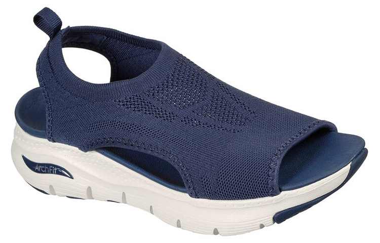 (W) Skechers Arch Fit-City Catch 'Navy Blue' 圖 3