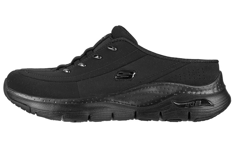 (Women) Skechers Arch Fit-City View 'Black Slip-On' 149716-BBK