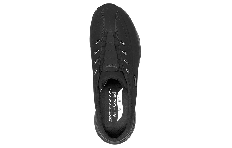 Lookbook (Women) Skechers Arch Fit-City View 'Black Slip-On' 149716-BBK