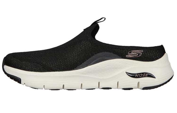 (W) Skechers Arch Fit-Keeping 'Black Low Top'