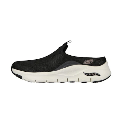 (W) Skechers Arch Fit-Keeping 'Black Low Top'