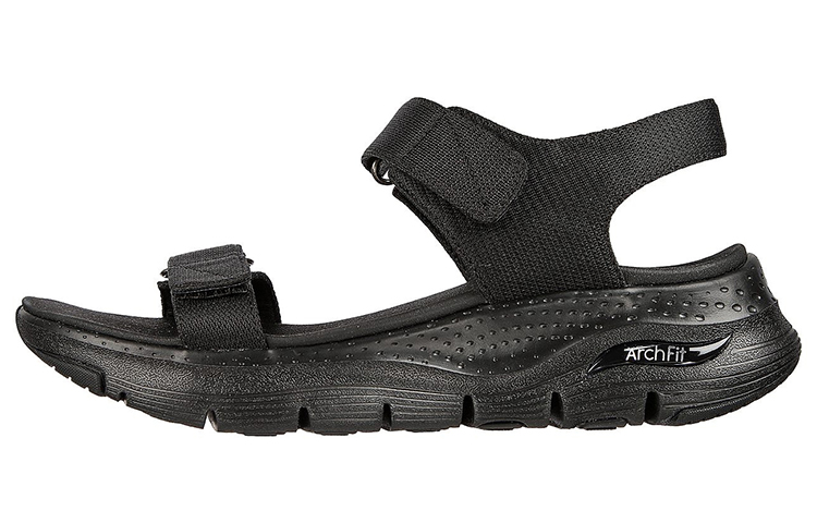 (Women) Skechers Arch Fit-Touristy 'All Black' 119247-BBK