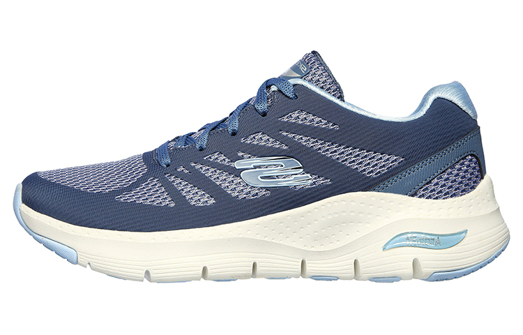 (W) Skechers Arch Fit-Vivid Memory 'Navy Blue'
