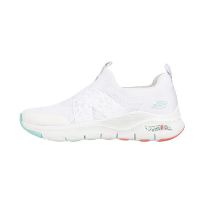 (W) Skechers Arch Fit - Modern Rhythm 'White Breathable'