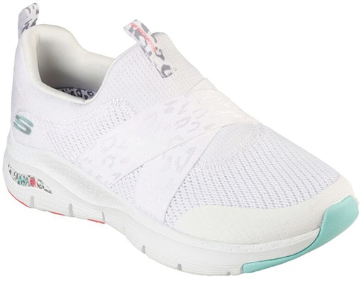 Skechers Arch Fit - Modern Rhythm 舒適透氣慢跑鞋 女款 白 Lookbook Skechers Arch Fit - Modern Rhythm 舒適透氣慢跑鞋 女款 白