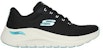 (Women) SKECHERS Arch Fit 2.0 Casual Shoes Black 150051BKMT