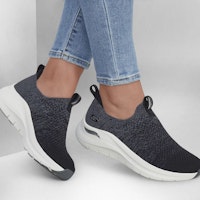 (Women) SKECHERS Arch Fit 2.0 Casual Shoes Grey Gray 150055BKCC (Women) SKECHERS Arch Fit 2.0 Casual Shoes Grey Gray 150055BKCC