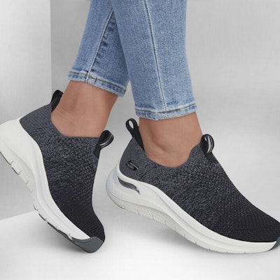 (Women) SKECHERS Arch Fit 2.0 Casual Shoes Grey Gray 150055BKCC Buy (Women) SKECHERS Arch Fit 2.0 Casual Shoes Grey Gray 150055BKCC