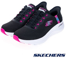 (Women) Skechers Arch Fit 2.0 Casual Shoes Pink Black 150066WBKHP (Women) Skechers Arch Fit 2.0 Casual Shoes Pink Black 150066WBKHP