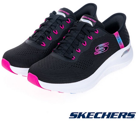 (Women) Skechers Arch Fit 2.0 Casual Shoes Pink Black 150066WBKHP Buy (Women) Skechers Arch Fit 2.0 Casual Shoes Pink Black 150066WBKHP