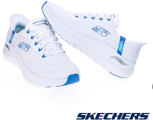 (Women) SKECHERS Arch Fit 2.0 Wide Casual Shoes White 150066WWBL Lookbook (Women) SKECHERS Arch Fit 2.0 Wide Casual Shoes White 150066WWBL