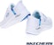 (Women) SKECHERS Arch Fit 2.0 Wide Casual Shoes White 150066WWBL