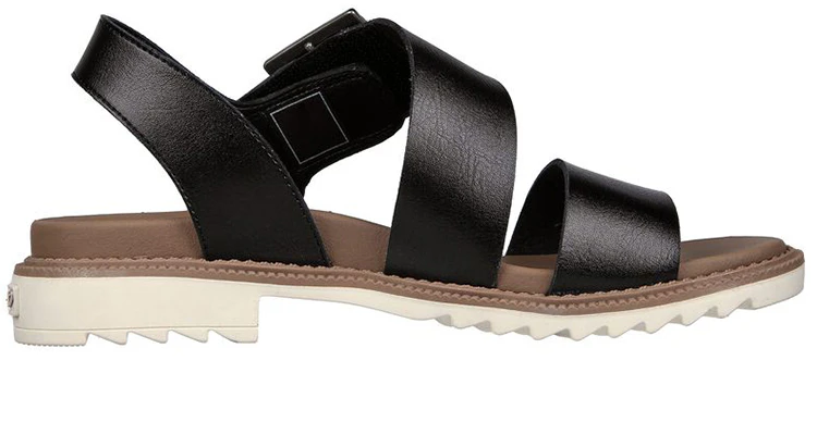 (W) 斯凯奇 Arch Fit 黑色搭扣凉鞋 163336-BLK Order (W) 斯凯奇 Arch Fit 黑色搭扣凉鞋 163336-BLK