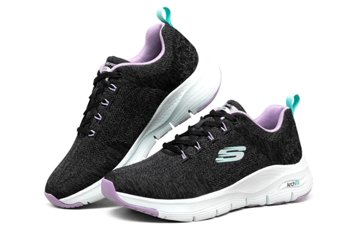 (W) Skechers Arch Fit 'Black Low-Top Running' 圖 3