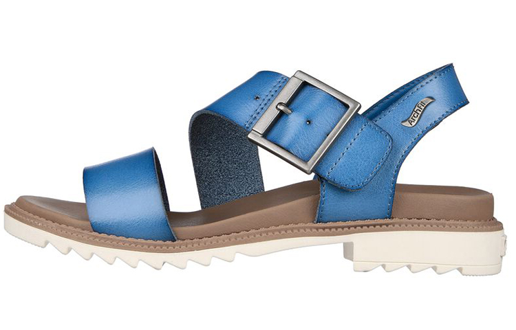 Buy (Women) Skechers Arch Fit 'Blue Hook-and-Loop Sandal' 163336-BLU