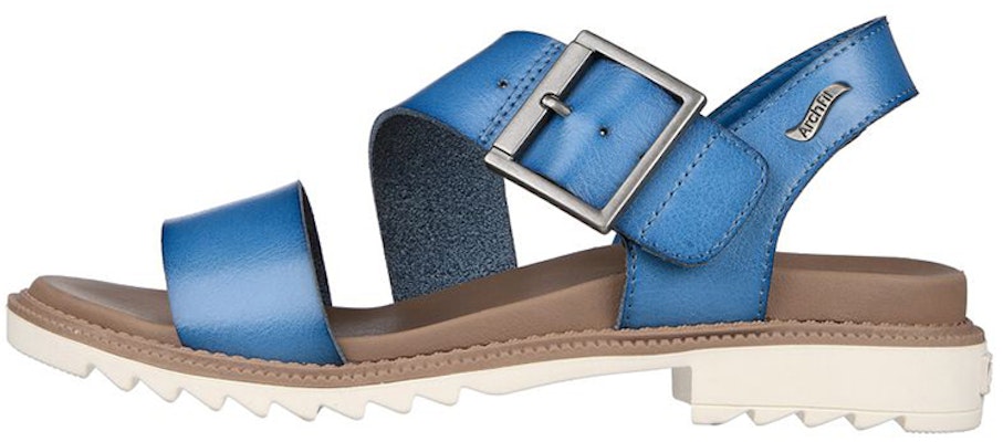 (Women) Skechers Arch Fit 'Blue Hook-and-Loop Sandal' 163336-BLU Buy (Women) Skechers Arch Fit 'Blue Hook-and-Loop Sandal' 163336-BLU