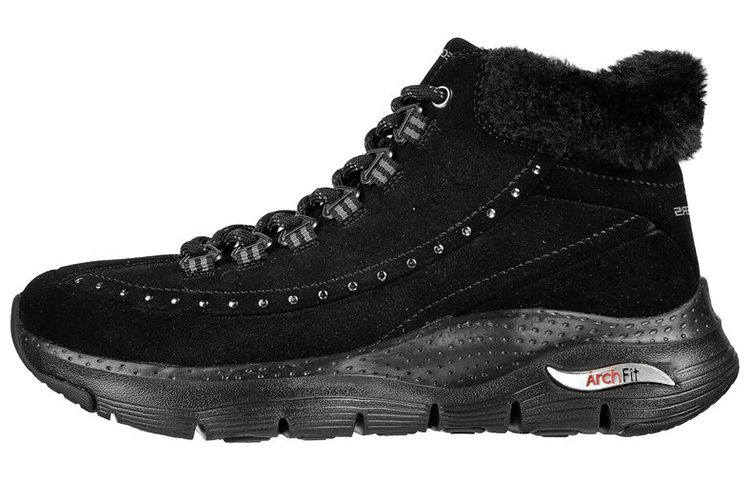 (Women) Skechers Arch Fit 'Casual Fashion Short Barrel Outdoor Boot' 167325-BBK