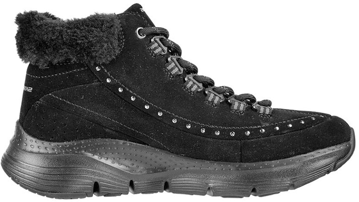 (Women) Skechers Arch Fit 'Casual Fashion Short Barrel Outdoor Boot' 167325-BBK Order (Women) Skechers Arch Fit 'Casual Fashion Short Barrel Outdoor Boot' 167325-BBK
