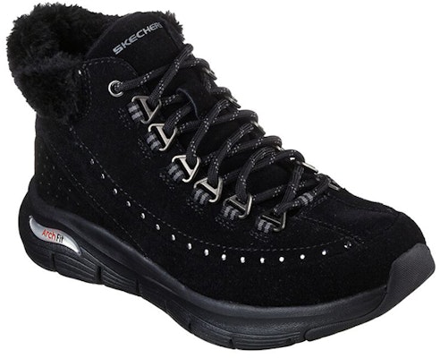 (Women) Skechers Arch Fit 'Casual Fashion Short Barrel Outdoor Boot' 167325-BBK Lookbook (Women) Skechers Arch Fit 'Casual Fashion Short Barrel Outdoor Boot' 167325-BBK