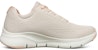 (W) Skechers Arch Fit Kasut Lari Warna Krim 149057-NTCL
