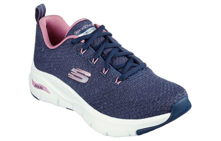 (W) Skechers Arch Fit 'Glee For All - Navy Pink' 圖 3