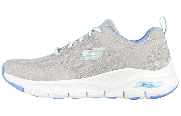 (W) Skechers Arch Fit 'Grey Blue'