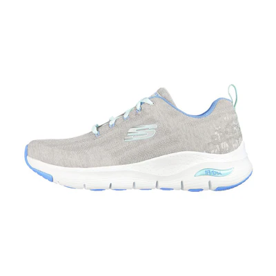 (W) Skechers Arch Fit 'Grey Blue'
